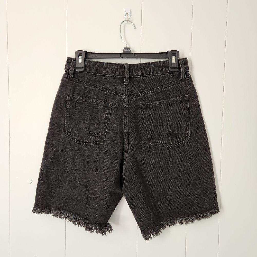 Wild Fable High-Rise Wide Leg Bermuda Jean Shorts - Picture 8 of 8